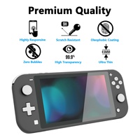 Film de protection personnalisé en couleur, protection d'écran en verre trempé 9H pour console Nintendo Switch Lite