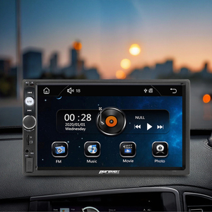 7 inch HD màn hình cảm ứng 1din xe <span class=keywords><strong>MP5</strong></span> Máy nghe nhạc với FM Transmitter ID3 EQ khuếch đại bảng điều khiển gắn kết 1 năm bảo hành - Product Image 2