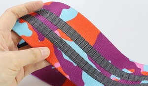 Fascia di resistenza per esercizi di allenamento con Logo personalizzato con anello circolare per palestra tozzo fascia per glutei - Product Image 4