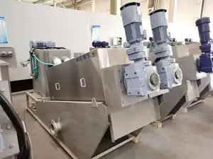 Slib Schroef Pers Slib Dehydrator Algen Slib Ontwatering Machine Fabrikant