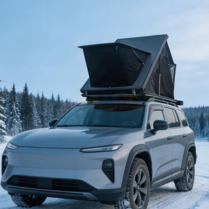 Tente de toit rigide avec échelle pour camping, idéale pour 4x4, installation rapide pour la nature sauvage - Product Image 1