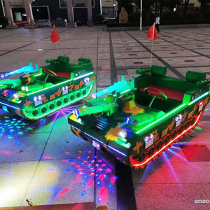 Einkaufs zentrum Vergnügung spark Kinder im Freien Fahrten Tanks pielzeug Autos elektrische batterie betriebene leuchtende Licht Autoscooter für Erwachsene - Product Image 5