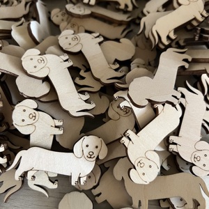 Custom LASER CUTTiNG FACTORY OEM y ODM Servicio de corte por láser Madera contrachapada Bambú MDF Madera cortada con láser - Product Image 2