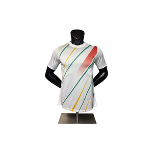 Witte spelersversie 2526 Guinee nationale voetbalteam uit-tenue 100% polyester comfortabel draagbaar shirt - Product Image 1