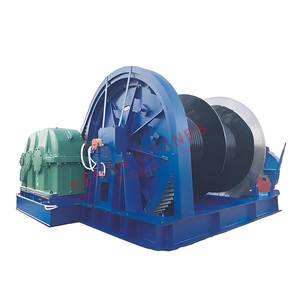 Cabrestante de tracción pesado de cubierta OEM Kenancranes, cabrestante eléctrico de ancla hidráulica de amarre de remolque de barco marino de 100 toneladas a la venta - Product Image 4