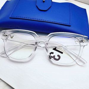 กรอบแว่นตาแฟชั่นย้อนยุคใส รุ่นใหม่ปี 2020 สำหรับทุกเพศ ป้องกันแสงสีฟ้า - Product Image 5