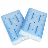 Grande plaque de refroidissement eutectique de 1800 ml en plastique thermique isolé pour sacs isothermes de conservation des aliments