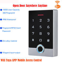 Weatherproof Wifi Tuya App Proximity Card Door Lock Smart Security Outdoor Keypad Access Control
