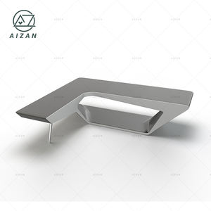 Bureau de bureau blanc moderne, mobilier de bureau personnalisé, design d'intérieur, table de bureau blanche élégante - Product Image 3