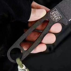 Cuchillo de Bolsillo Táctico de Combate KB BK14, Hoja de Acero Inoxidable de Alta Calidad, Borde Recto, Grosor de 4.0 mm, Personalizable - Product Image 4