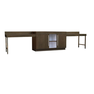 Meubles de chambre d'hôtel modernes personnalisés, mini-bar en bois, armoire réfrigérateur d'hôtel, armoire micro-ondes en bois massif, mini-réfrigérateur d'hôtel - Product Image 4