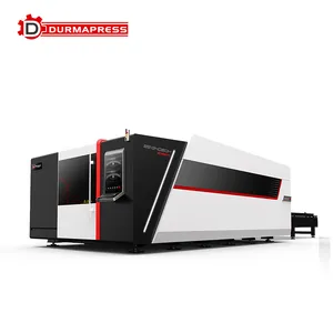 Durmapress 전체 커버 4020 3000 W CNC 섬유 레이저 커팅 머신 3000 와트 레이저 커팅 핫 세일 용