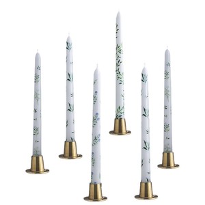 Cross-border 25CM European-style <b>long</b>-stem wedding printed <b>candles</b>, smokeless home atmosphere decorative <b>candles</b> - Product Image 5