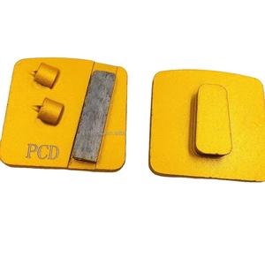 डबल सेगमेंट रेडी लॉक कंक्रीट सतह पीस मशीन डायमंड जूते डिस्क - Product Image 5