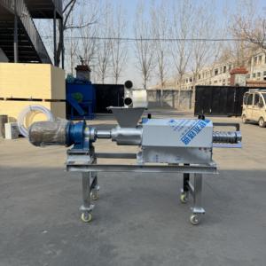 斜角斜筛牛粪污泥脱水机离心固液分离机发动机不锈钢 - Product Image 2