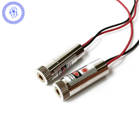 Module de Diode Laser rouge, 5mw, 650nm, Laser industriel, lignes croisées réglables