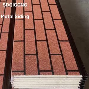 装飾壁クラッディングパネル断熱クラッディングパネル外壁金属壁サイディング - Product Image 4