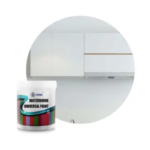 Household color modified self brushing wood paint white paint universal paint