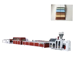 extrusion JWELL Wood extrusion panel decorative corner material WPC PVC extrusion sheet wall making machine