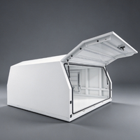 Capot rigide pour pick-up double cabine avec boîte à outils latérale intégrée, anti-poussière, version personnalisée