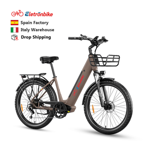 Vélo Électrique Pedelec avec Écran LCD 4 Pouces, Capteur de Couple, Capacité de Charge 120kg, Frein Hydraulique, Expédition Rapide depuis l'Usine en Espagne - Product Image 1