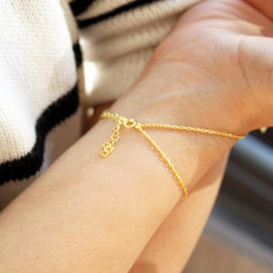 Pulsera de <span class=keywords><strong>Cadena</strong></span> para Dedo <span class=keywords><strong>con</strong></span> Colgante de Letra del Alfabeto Personalizado, 26 Letras, Acero Inoxidable, Anillo Dorado, <span class=keywords><strong>Cadena</strong></span> para Mano - Product Image 4