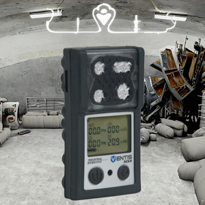 เครื่องตรวจจับก๊าซพิษ INDUSTRIAL SCIENTIFIC Ventis MX4 ขนาดเล็ก เครื่องวิเคราะห์ก๊าซ CO สี่ชนิด รับประกัน 1 ปี - Product Image 4