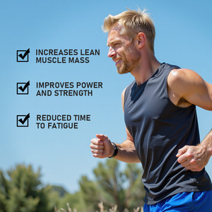 Fornitura OEM di Creatina Monoidrato in Polvere per la Crescita Muscolare, Miglioramento delle Prestazioni Atletiche, Integratore in Polvere con Vitamina D - Product Image 4