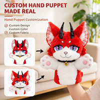 Jouets en peluche personnalisés, fabrication sur mesure, marionnettes en peluche, OEM ODM, animaux en peluche de dessin animé avec logo pour enfants, faible MOQ