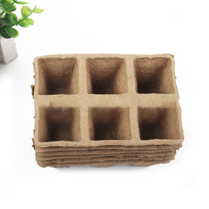 Pot de plantation biologique, Kit de semis biodégradables, plantes d'intérieur et d'extérieur, graines, coupelle de démarreur, plateaux de Germination, papier, pulpe, Pot de tarte - Product Image 6