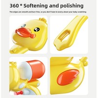 Jouet de bain électrique en forme de canard pulvérisateur d'eau pour bébés et enfants, avec canard en plastique pour la salle de bain, 0-24 mois, utilisation estivale