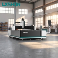Machine de découpe laser à fibre haute puissance 30 kW LX3015FG, machine de découpe laser à fibre CNC pour tôles en acier CS, SS, Al