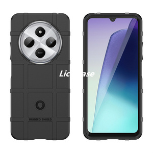 Lichicase เคสซิลิโคนนิ่มสีทึบแบบเรียบง่ายสำหรับ14C สีแดงฝาหลังกันกระแทกดีไซน์ใหม่ - Product Image 3