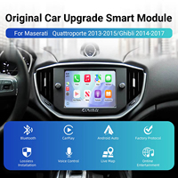Módulo Decodificador de Cámara Trasera AHD Inalámbrico Apple CarPlay Android Auto AirPlay Plug and Play con WiFi/Bluetooth Integrado para Cayenne Macan
