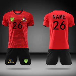 Camiseta de fútbol de alta calidad para entrenamiento de fútbol de verano 2023-2024, camiseta de secado rápido, ropa de fútbol para hombre, chándal de equipo, ropa deportiva - Product Image 4