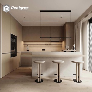 Realgres Ideas Compact Mini <strong>Cheap</strong> Black White <strong>Pantry</strong> New Model Island Kitchen <strong>Cabinet</strong> Cupboards Design - Product Image 4