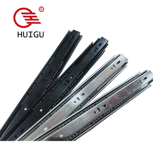 Soft Closing Push Open Full Extention Furniture Hardware Ball Bearing Telescopic Drawer <strong>Slide</strong> - Product Image 1