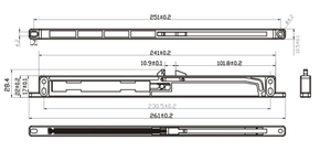 Internamente chiusura morbida meccanismo idraulico porta scorrevole smorzatore idraulico <span class=keywords><strong>serranda</strong></span> della porta con l'alta qualità - Product Image 4