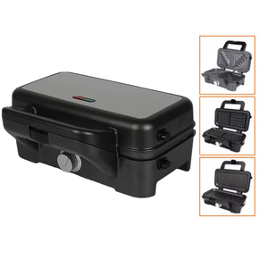 <span class=keywords><strong>Sandwichera</strong></span> eléctrico de relleno profundo 364236 1200W logotipo personalizado marca <span class=keywords><strong>sandwichera</strong></span> multifunción 3 en 1 sándwich desmontable - Product Image 1