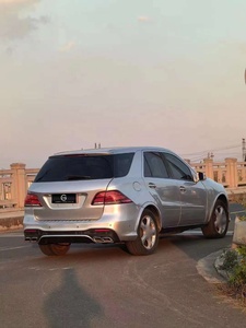 Kit de carrocería w164 para <span class=keywords><strong>Mercedes</strong></span> <span class=keywords><strong>ml</strong></span> w164 Upgrade 2019 W166 GLE63 AMG parachoques de coche guardabarros capó luz trasera w164 faro - Product Image 5