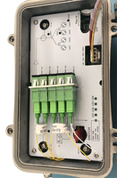 Transmetteur Fibre Optique CATV OTP04 1550nm 10dBm 75~85dBuV 4 Ports SC Mini pour Réseau CATV FTTH HFC