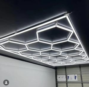 Akıllı ev için en çok satan altıgen LED ışık atölyeler için soğuk beyaz emisyonlu bal peteği detaylandırma ışıkları - Product Image 3