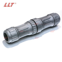 LLT M45 4 Pin IP68 Aviation 50A 70A 80A Prise industrielle circulaire Connecteur étanche à courant élevé