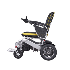 Behindertengerechter Neuer Faltbarer Elektrischer Rollstuhl aus Aluminium, Leichtgewichtiger Elektrischer Rollstuhl - Product Image 5