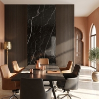 Plaque PVC Marbre Moderne Imperméable et Ignifuge de Chine, Panneau UV 1220x2440mm, Vente en Gros pour Revêtement Mural d'Hôtels et de Centres de Divertissement