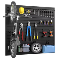 JH-Mech Présentoir autoportant pour panneaux à lattes, résistant aux rayures, haute résistance à la charge, anti-pliage, à espacement réglable et à large ouverture, Tool-Friendi