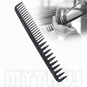 Brosses et peignes démêlants pour hommes et femmes, accessoires de coiffure, peigne à grandes dents en carbone, broche en acier, pour séparer les cheveux, poils de sanglier, 4 pièces - Product Image 5