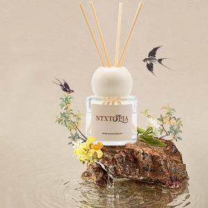 Ntxtopia <b>Reed</b> <b>Diffuser</b> 140Ml Bamboo <b>Reeds</b> Home Aromatherapy 60-90 Days Duration - Product Image 1