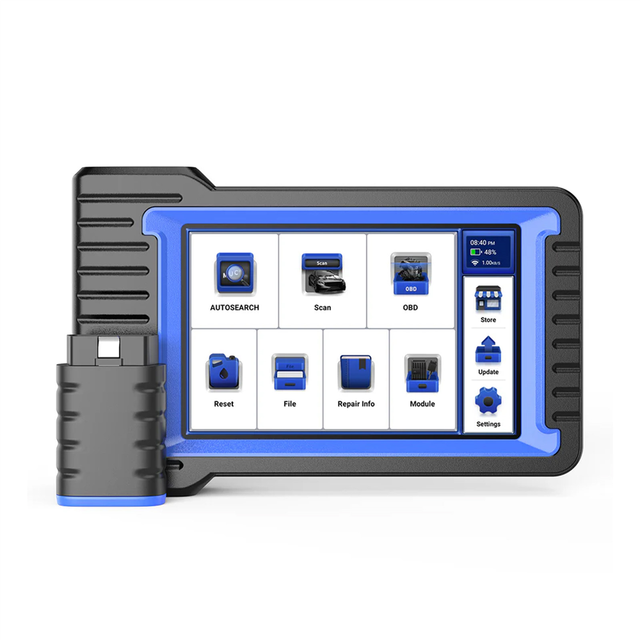 OE-Level All-Systems Diagnostics OBD2 Scanner Supports Bi-Directional/ Active Test 28+ Reset Functions, Lifetime Free Updates