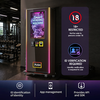 Máquina Expendedora de Tabaco Inteligente con Diseño Compatible con ADA, Software SDK, WiFi, LTE y Múltiples Soluciones de Pago para Comercio Minorista